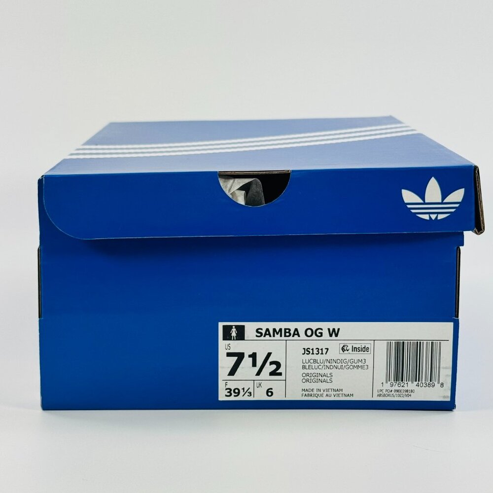Adidas Women's Samba OG 'Lucid Indigo Pink' JS1317 Multi Size - Picture 11 of 16